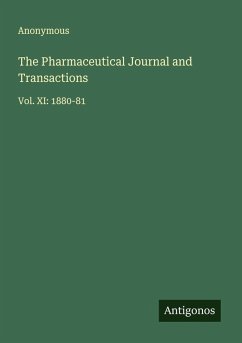 The Pharmaceutical Journal and Transactions - Anonymous