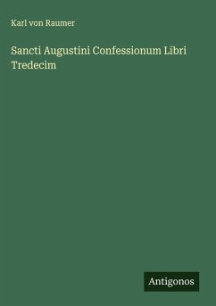 Cover Sancti Augustini Confessionum Libri Tredecim