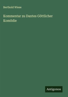 Cover Kommentar zu Dantes Göttlicher Komödie