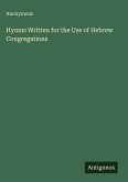 Hymns Written for the Use of Hebrew Congregations