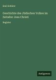 Geschichte des Jüdischen Volkes im Zeitalter Jesu Christi