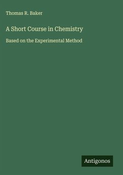 Cover A Short Course in Chemistry