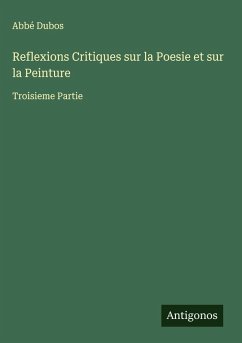 Cover Reflexions Critiques sur la Poesie et sur la Peinture