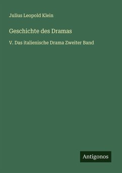Cover Geschichte des Dramas