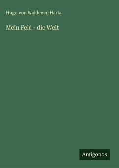 Cover Mein Feld - die Welt