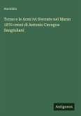Torno e le Armi ivi Sterrate nel Marzo 1870 cenni di Antonio Cavagna Sangiuliani