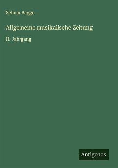 Cover Allgemeine musikalische Zeitung