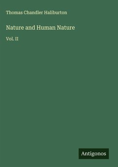 Cover Nature and Human Nature