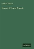 Memorie di Terapia Generale Memorie di Terapia Generale