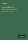 Jahresberichte der Geschichtswissenschaft Jahresberichte der Geschichtswissenschaft