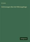 Erörterungen über die Währungsfrage Erörterungen über die Währungsfrage