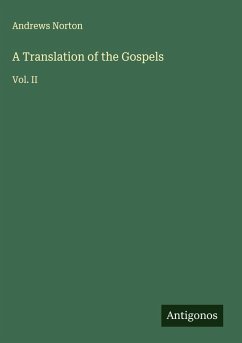 Cover A Translation of the Gospels