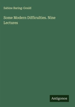 Cover Some Modern Difficulties. Nine Lectures