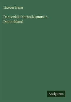 Cover Der soziale Katholizismus in Deutschland