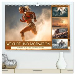 Cover Weisheit und Motivation - Inspiration voller Sinn und Stärke (hochwertiger Premium Wandkalender 2026 DIN A2 quer), Kunstdruck in Hochglanz