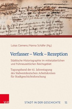Cover Verfasser - Werk - Rezeption