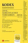 KODEX Zivilgerichtliches Verfahren 2025/26 - inkl. App KODEX Zivilgerichtliches Verfahren 2025/26 - inkl. App