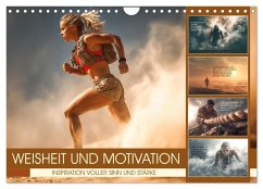 Cover Weisheit und Motivation - Inspiration voller Sinn und Stärke (Wandkalender 2026 DIN A4 quer), CALVENDO Monatskalender