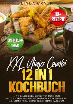 XXL Ninja Combi 12 in 1 Kochbuch Cover XXL Ninja Combi 12 in 1 Kochbuch