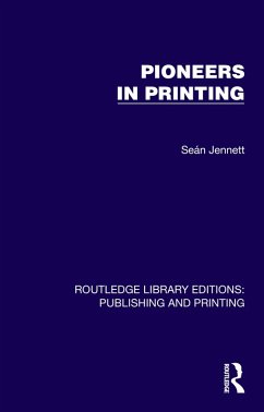 Cover Pioneers in Printing (eBook, PDF)