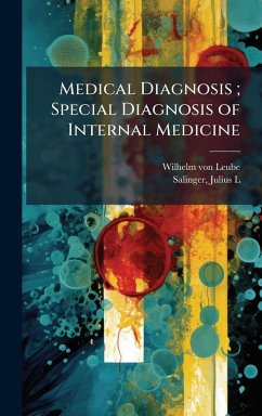 Cover Medical Diagnosis; Special Diagnosis of Internal Medicine