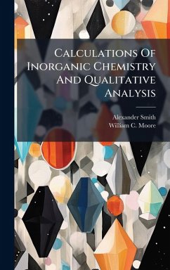 Cover Calculations Of Inorganic Chemistry And Qualitative Analysis