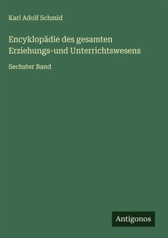 Cover Encyklopädie des gesamten Erziehungs-und Unterrichtswesens