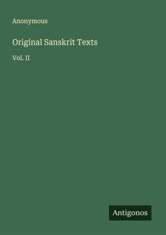 Cover Original Sanskrit Texts