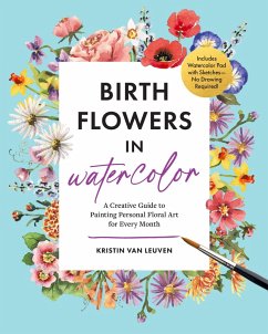 Cover Birth Flowers in Watercolor