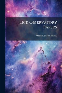 Cover Lick Observatory Papers