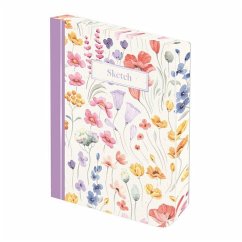 Cover Floral Sketch Book