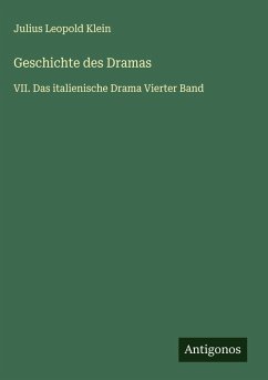 Cover Geschichte des Dramas