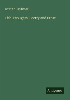 Cover Life-Thoughts, Poetry and Prose
