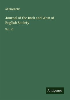 Journal of the Bath and West of English Society - Anonymous