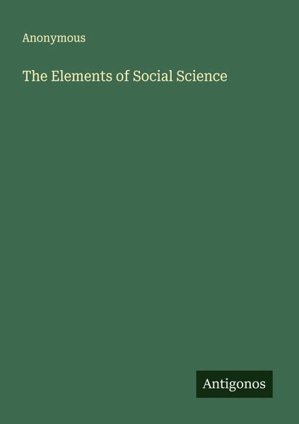The Elements of Social Science