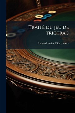 Cover TraiteÌ du jeu de trictrac