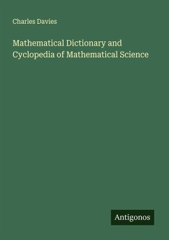 Cover Mathematical Dictionary and Cyclopedia of Mathematical Science
