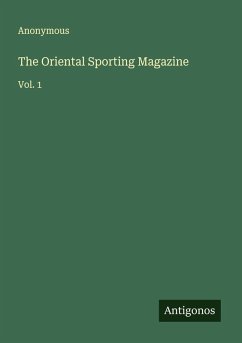 Cover The Oriental Sporting Magazine