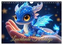 Leuchtende Tierbabys (Wandkalender 2026 DIN A4 quer), CALVENDO Monatskalender Leuchtende Tierbabys (Wandkalender 2026 DIN A4 quer), CALVENDO Monatskalender