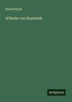 Cover Wilhelm von Humboldt