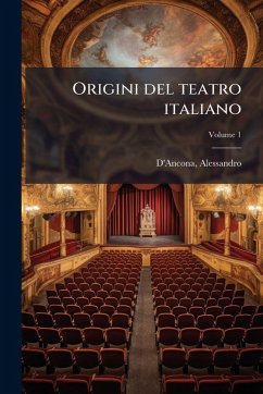 Cover Origini del teatro italiano