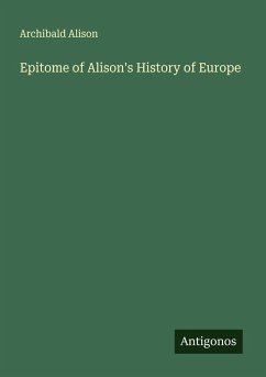 Cover Epitome of Alison's History of Europe