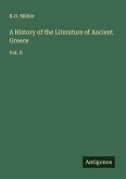A History of the Literature of Ancient Greece