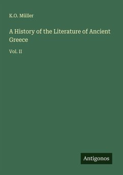 Cover A History of the Literature of Ancient Greece