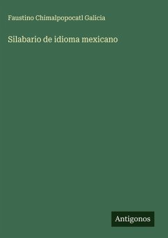 Cover Silabario de idioma mexicano