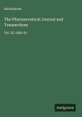 The Pharmaceutical Journal and Transactions