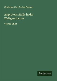 Cover Aegyptens Stelle in der Weltgeschichte