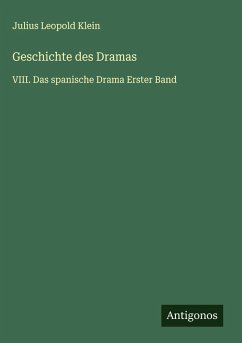 Cover Geschichte des Dramas