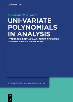 Cover Uni-variate Polynomials in Analysis (eBook, ePUB)