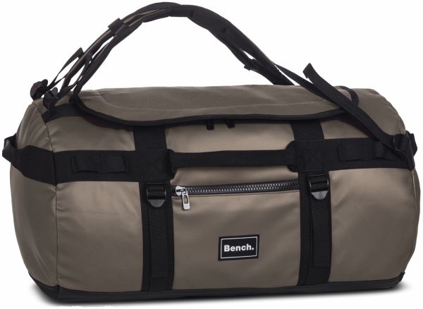 Bench Reistasche BENCH hydro Sporttasche, Freizeittasche mit Trage-/Schulterriemen, graubraun, 45 Liter Bench Reistasche BENCH hydro Sporttasche, Freizeittasche mit Trage-/Schulterriemen, graubraun, 45 Liter